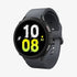 ACS06394 - Galaxy Watch 6 Classic (47mm) Case Liquid Air in matte black showing the front
